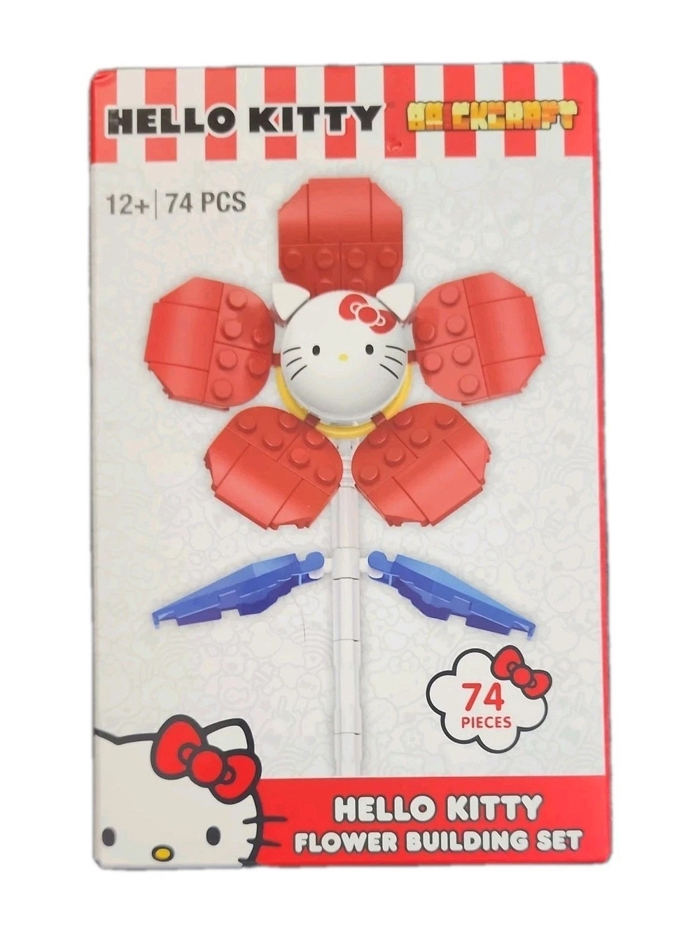 Brickcraft Officially Licensed Sanrio Hello Kitty Flower with Detailed face